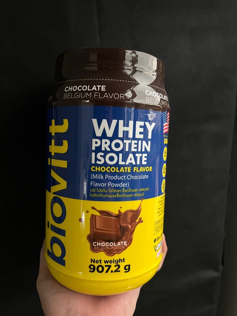Biovitt Whey Protein Isolate Chocolate Belgium Flavor, Health