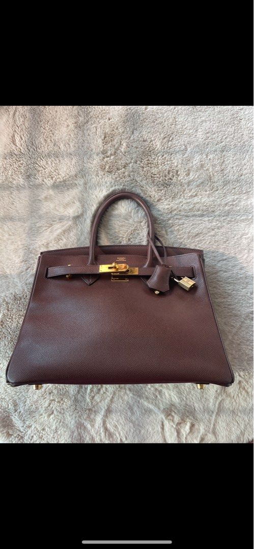 Hermes Birkin 30 Vert Vertigo Ostrich Ghw, Luxury, Bags & Wallets on  Carousell