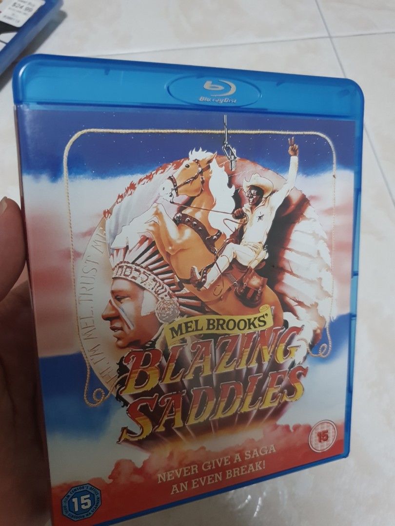 Blu Ray Blazing Saddles, Hobbies & Toys, Music & Media, CDs & DVDs on