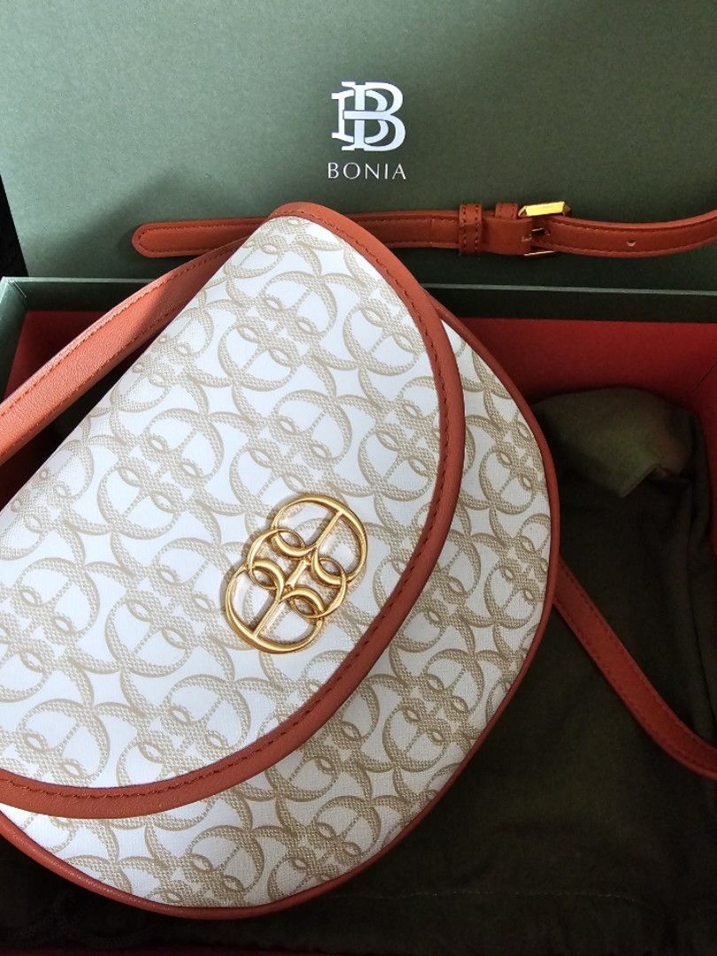 BONIA MONOGRAM SATCHEL, Women's Fashion, Bags & Wallets, Cross-body Bags on  Carousell