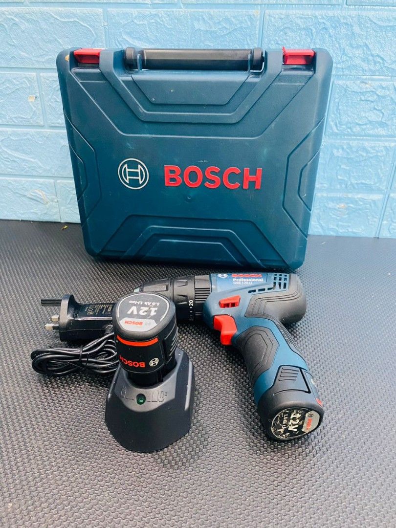 Bosch GSB 120LI cordless drill, 2 speed gearbox cordless screwdriver
