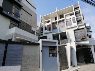 Brand New Smart Home Feature 4-Storey 4-BR 2-3 Car Parking Space House and Lot  For SALE near P Guevarra San Juan City
