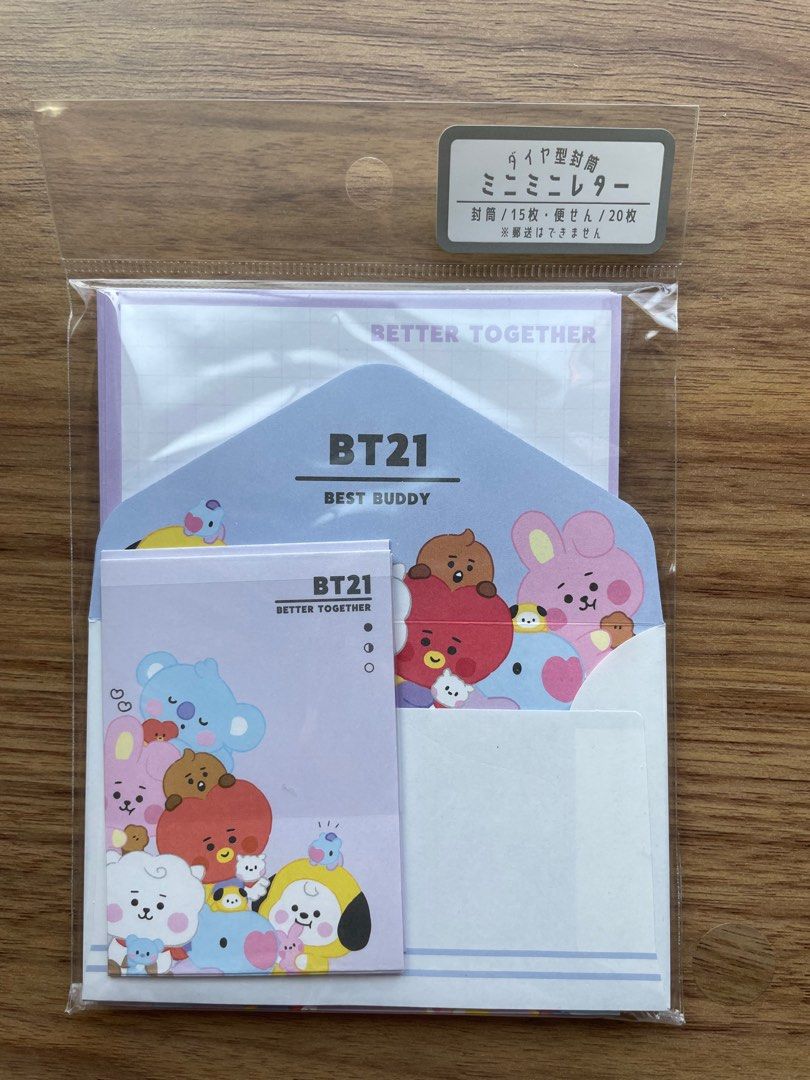 bt 21 メモ ミニレターセット