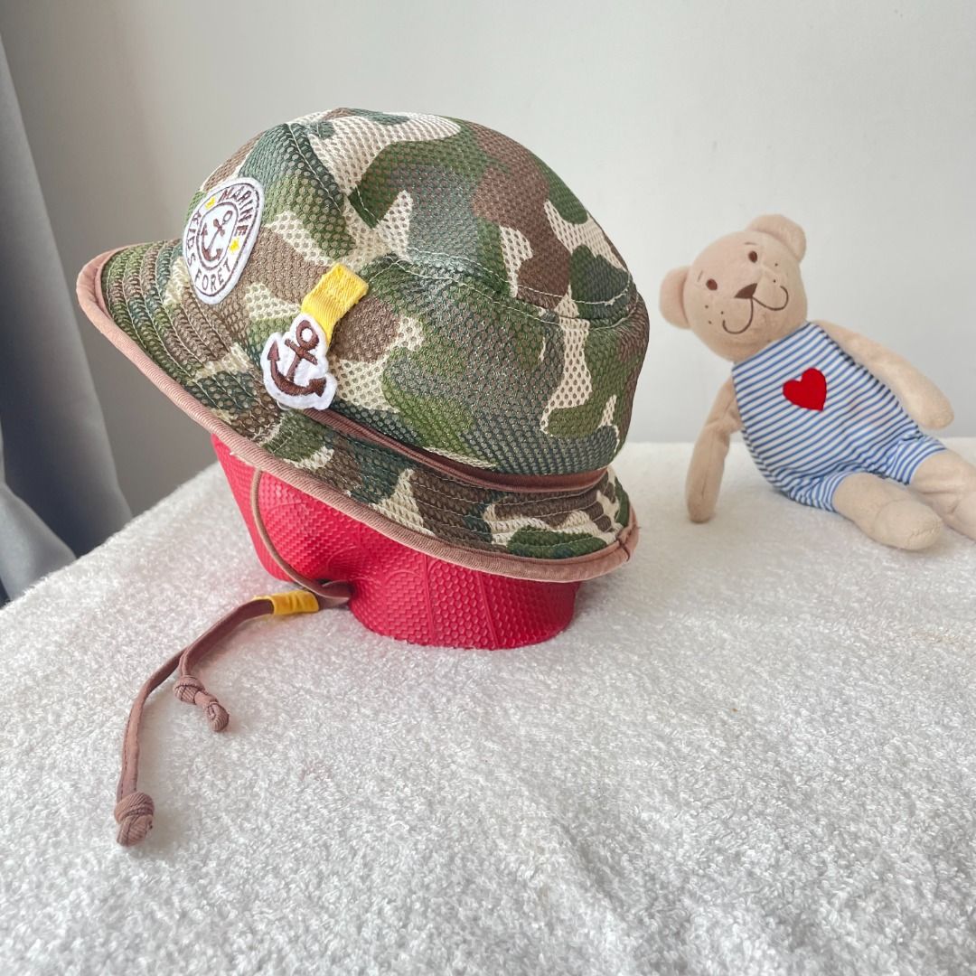 Boys camouflage bucket hat 2025