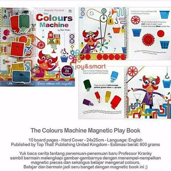 Jual Magnetic box set / magnetic book / buku magnet anak