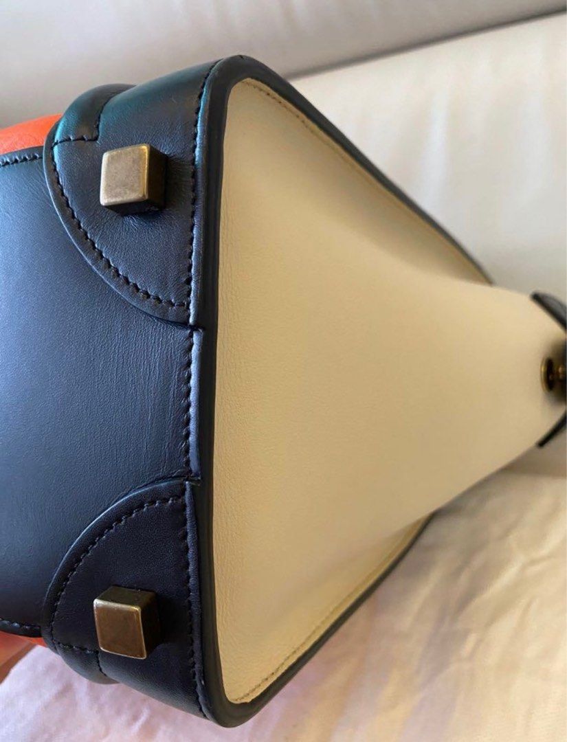Celine Micro Luggage Tricoloured