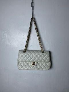 Chanel Chain Bag (White)
