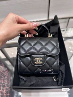 500+ affordable chanel top handle cavier For Sale, Bags & Wallets