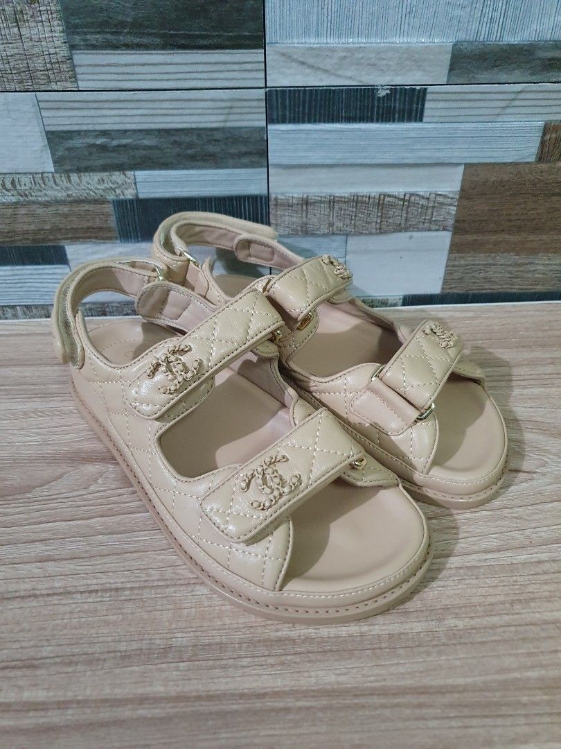 Chanel velcro sandals 2019 store