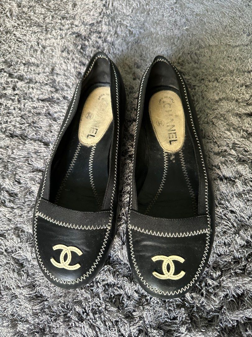 Chanel Moccasins Loafer, Women's Fashion, Footwear, Loafers on Carousell