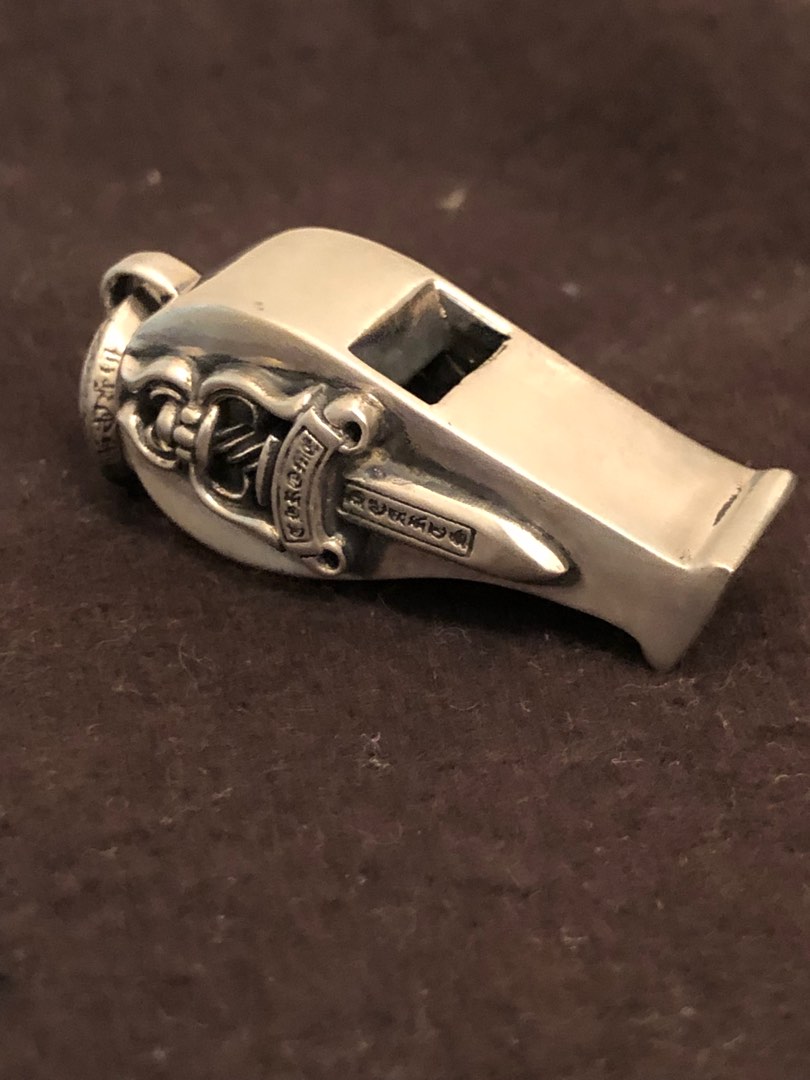 Chrome cheap hearts whistle