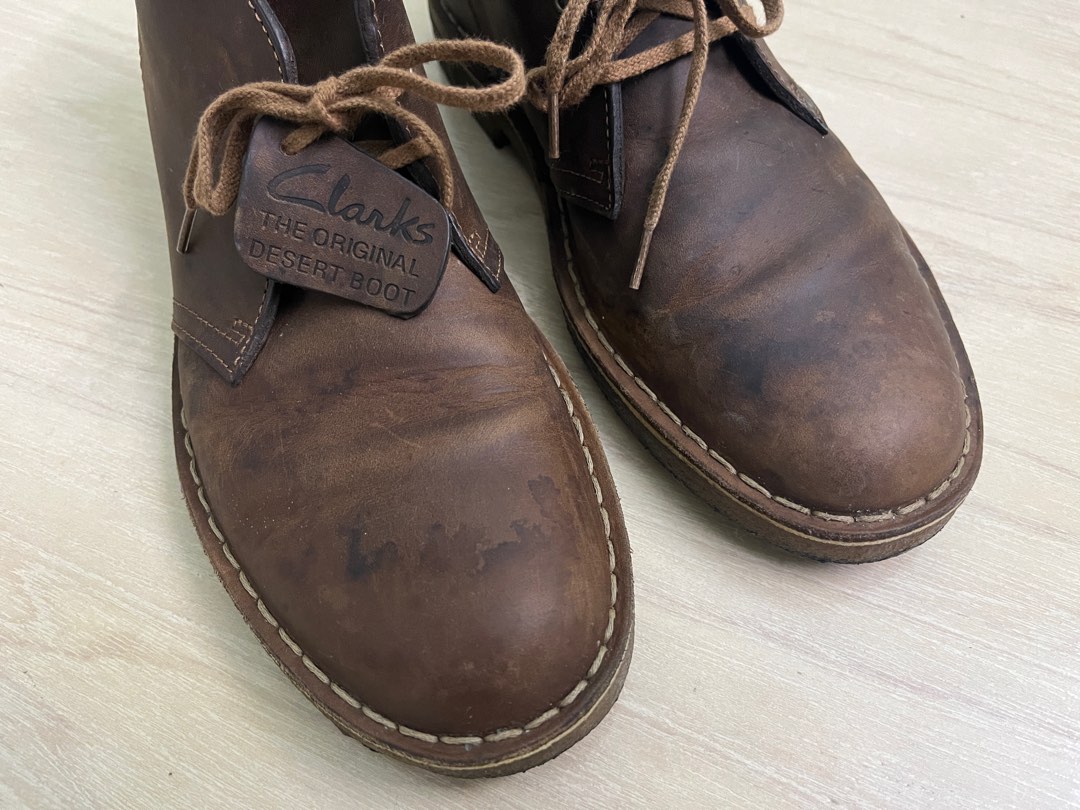 Clarks originals desert boot beeswax sales