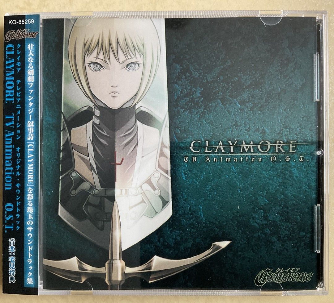 CLAYMORE Original Soundtrack Anime, Hobbies & Toys, Music & Media, CDs &  DVDs on Carousell