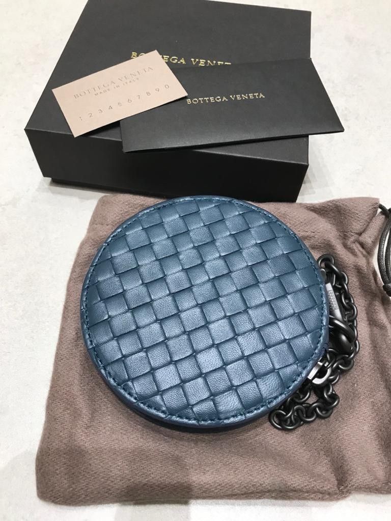 Bottega Veneta® Men's Intrecciato Bi-Fold Wallet With Coin Purse in Mud.  Shop online now.