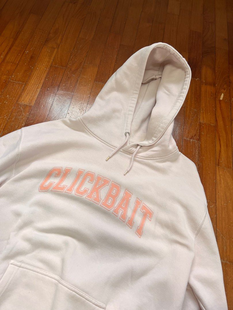 Pink clickbait hoodie new arrivals david dobrik