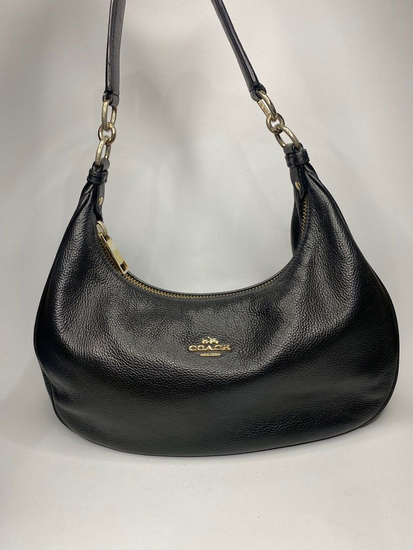 Coach harley hobo black discount