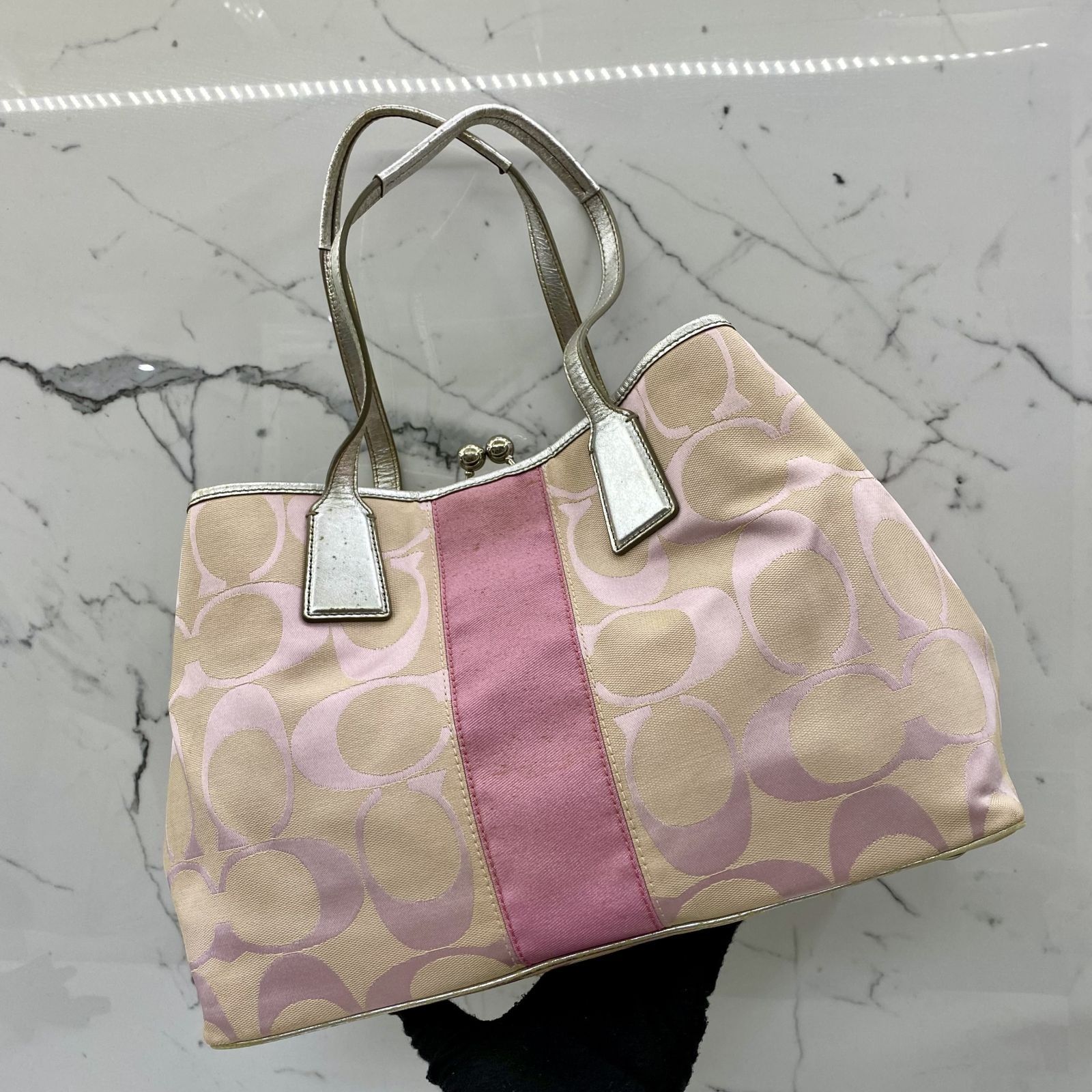 Coach nylon shoulder best sale bag