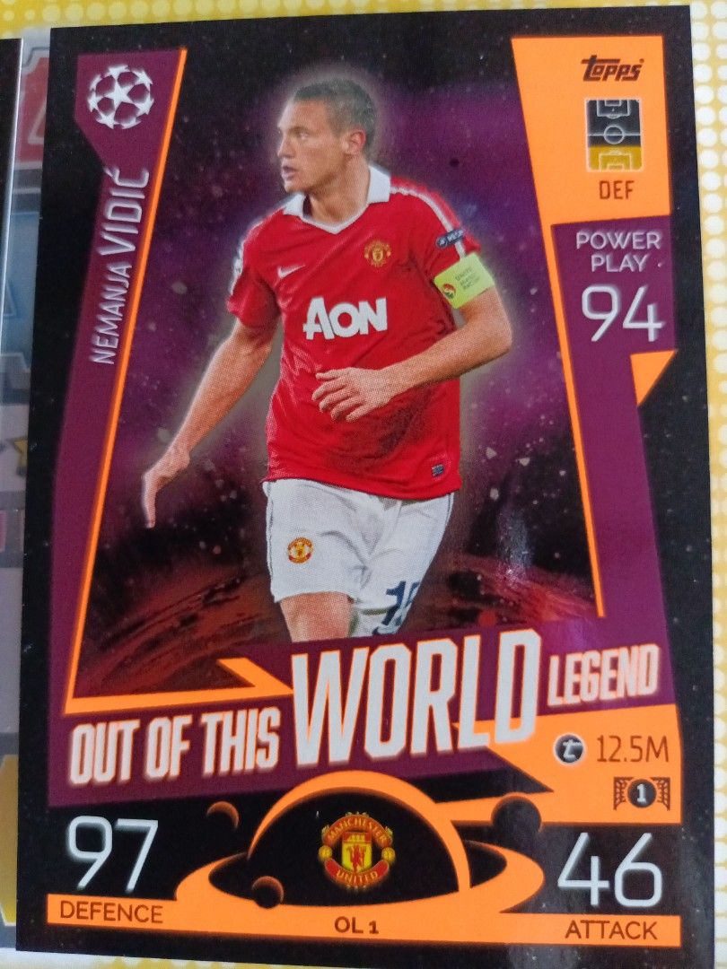 set] Match Attax 2022/23 Extra Out of this World LEGEND