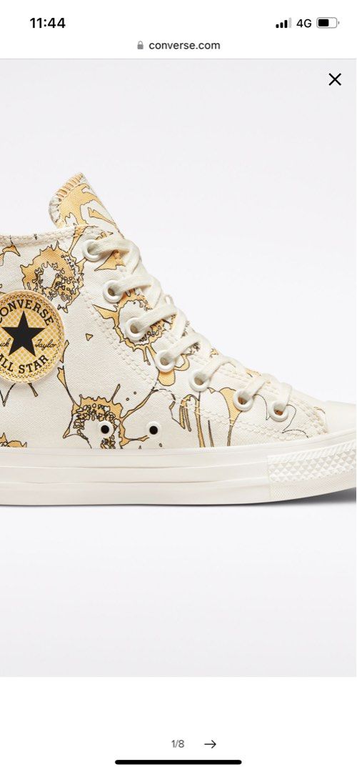 Parkway floral converse yellow discount