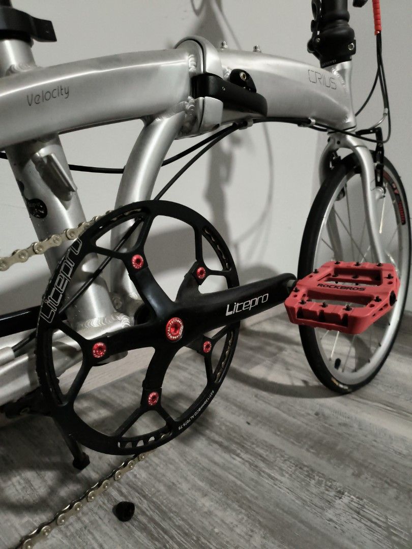 Crius velocity silver, Sports Equipment, Bicycles & Parts, Bicycles