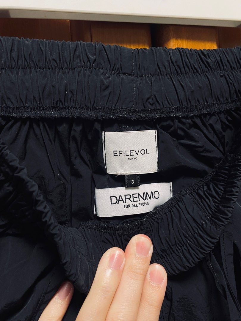 DARENIMO x EFILEVOL NYLON PANTS （類似 Needles HD Pant 版型）