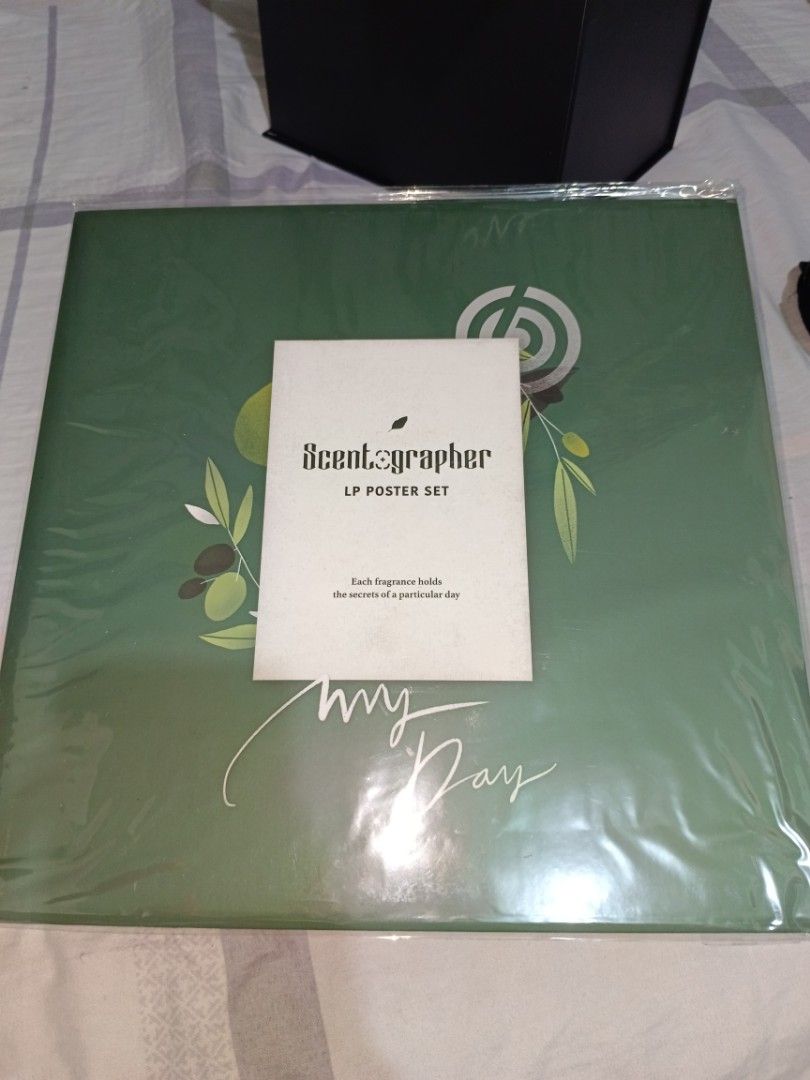 QUITTING SALE - DAY6 SCENTOGRAPHER LP POSTER SET (Category: Art & Prints) located in Pasig City. Submitted by xankapunta (Listing ID 1237660153, Image 1). Description: Sealed Onhand Official 💯 mop: gcash rfs: quit collecting na/decluttering.