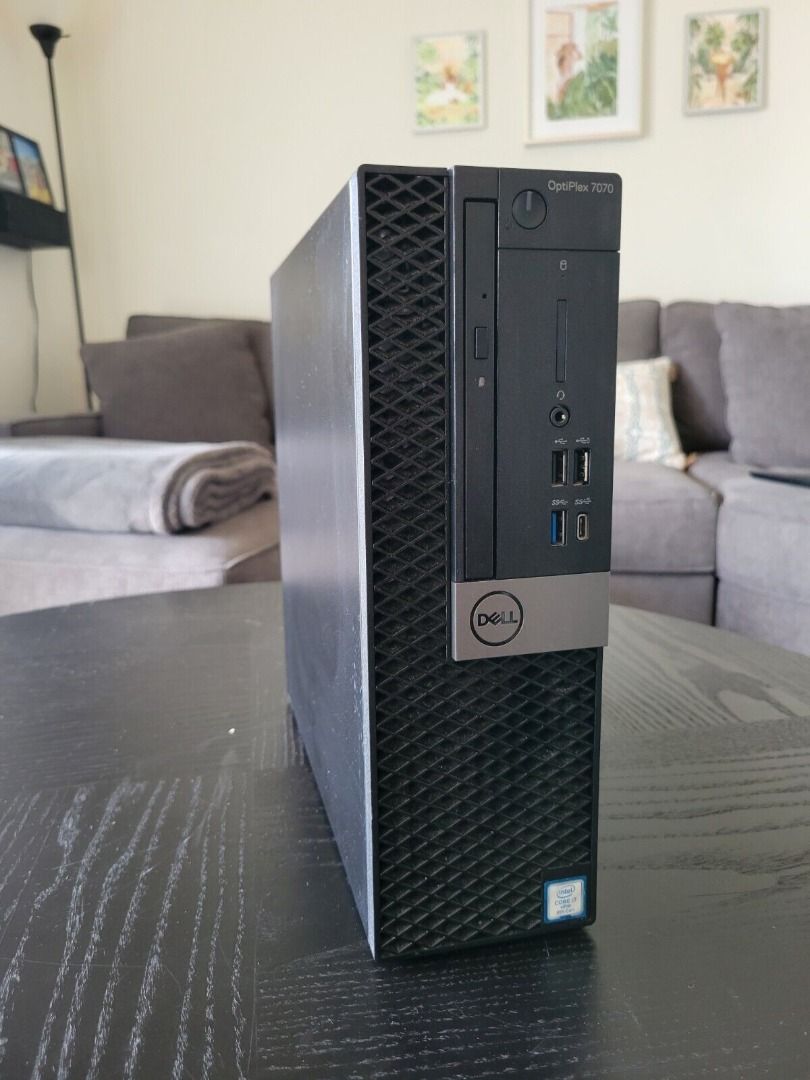 Dell Optiplex 7070 SFF (i79700, 512GB Nvme SSD, 16GB RAM) (not Cisco HP Lenovo Aruba