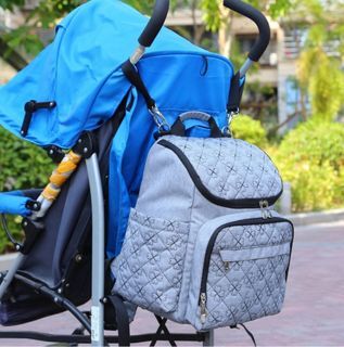 Diaper Bag Backpack Multifunction Nappy Bag with Stroller Straps by HYBLOM