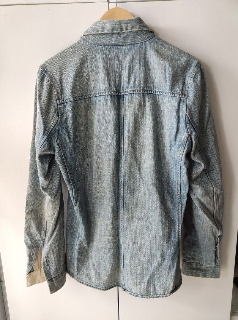dickie L Size denim jacket, Men's Fashion, Coats, Jackets and Outerwear ...