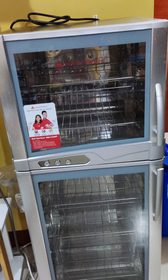 Dish Sterilizer Hanabishi 3.1 cu.ft (Category: Other Kitchen Appliances) located in Angono. Submitted by bblossom21 (Listing ID 1237553384, Image 3). Description: Selling our extra dish sterilizer! ☺️👍hardly used and in superb condition. It sells for 11,000 on shopee and lazada..