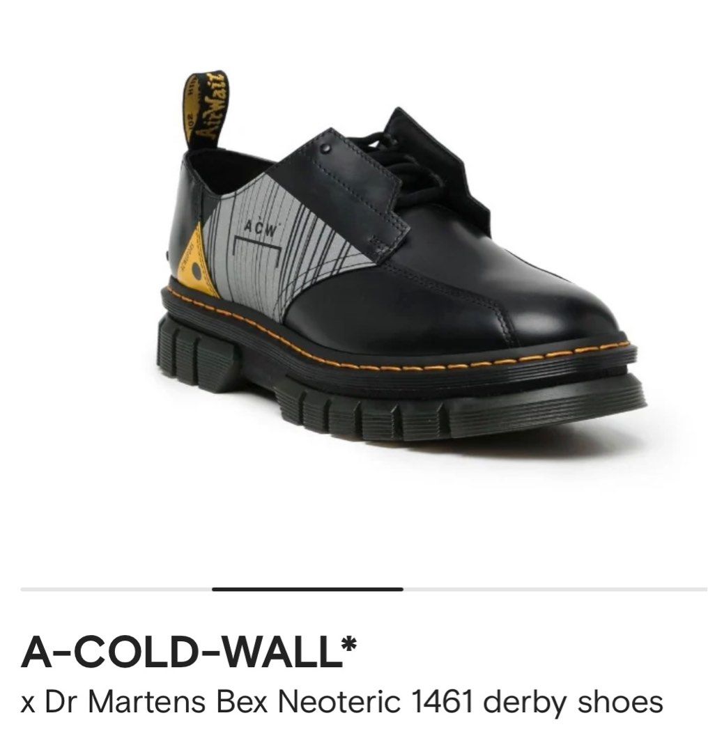 Dr Martens bex neoteric x A Cold Wall Men s Fashion Footwear Casual shoes on Carousell