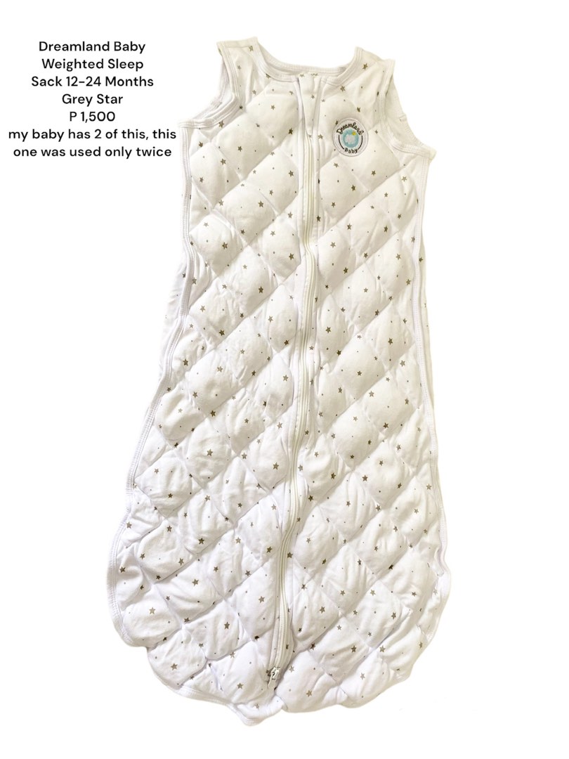 Dreamland baby weighted sleep sack, Babies & Kids, Babies & Kids