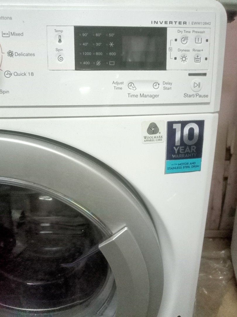Electrolux 7/5 kg front load, TV & Home Appliances, Washing Machines