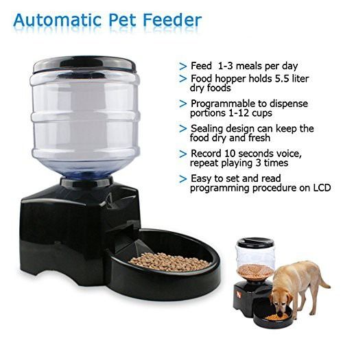 Electronic food 2025 dispenser for pets