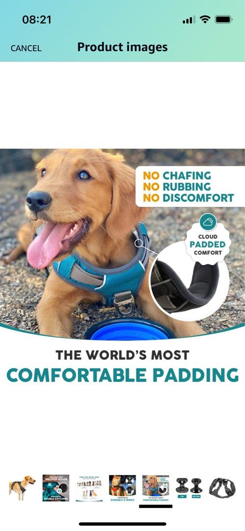 Embark pets harness discount