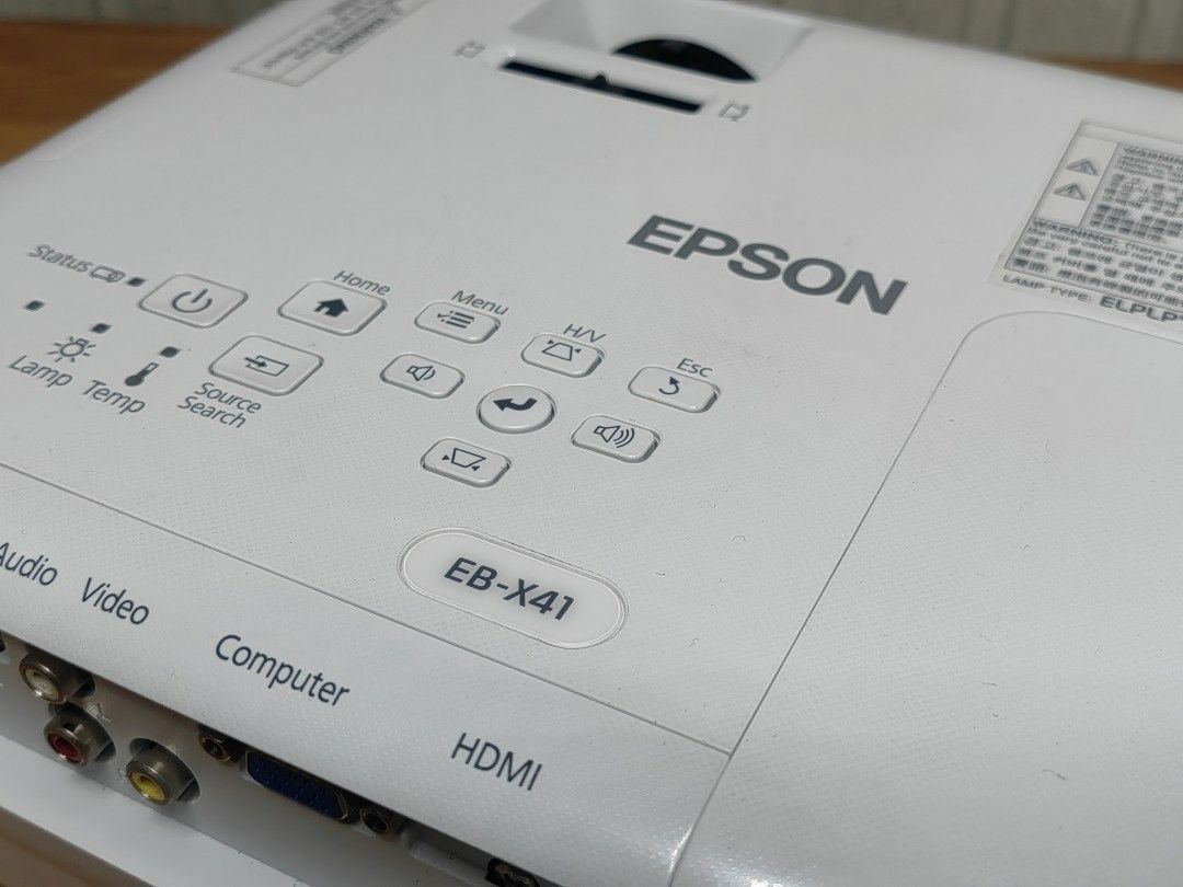 Epson EB-X41 XGA 3LCD Projector 3600 Lumens, TV & Home Appliances, TV ...