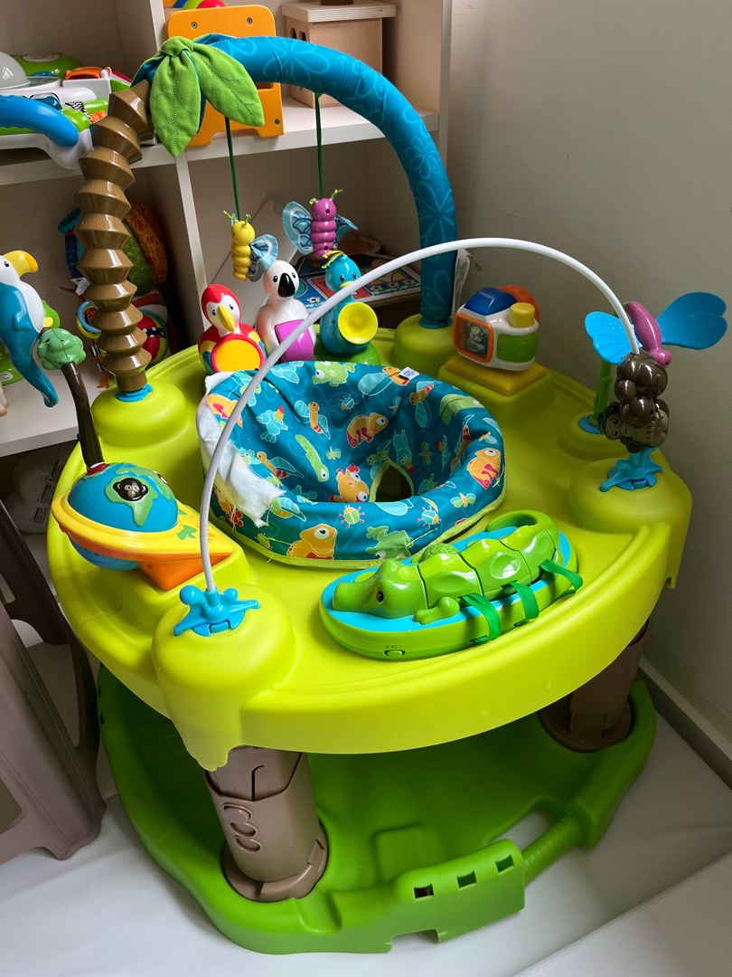 Evenflo rainforest 2025 exersaucer