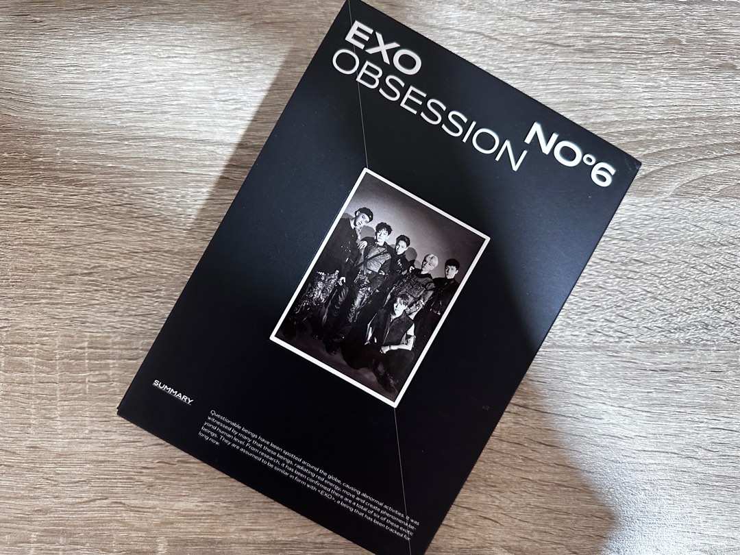 EXO Obsession Album (Obsession Ver), Hobbies & Toys, Collectibles