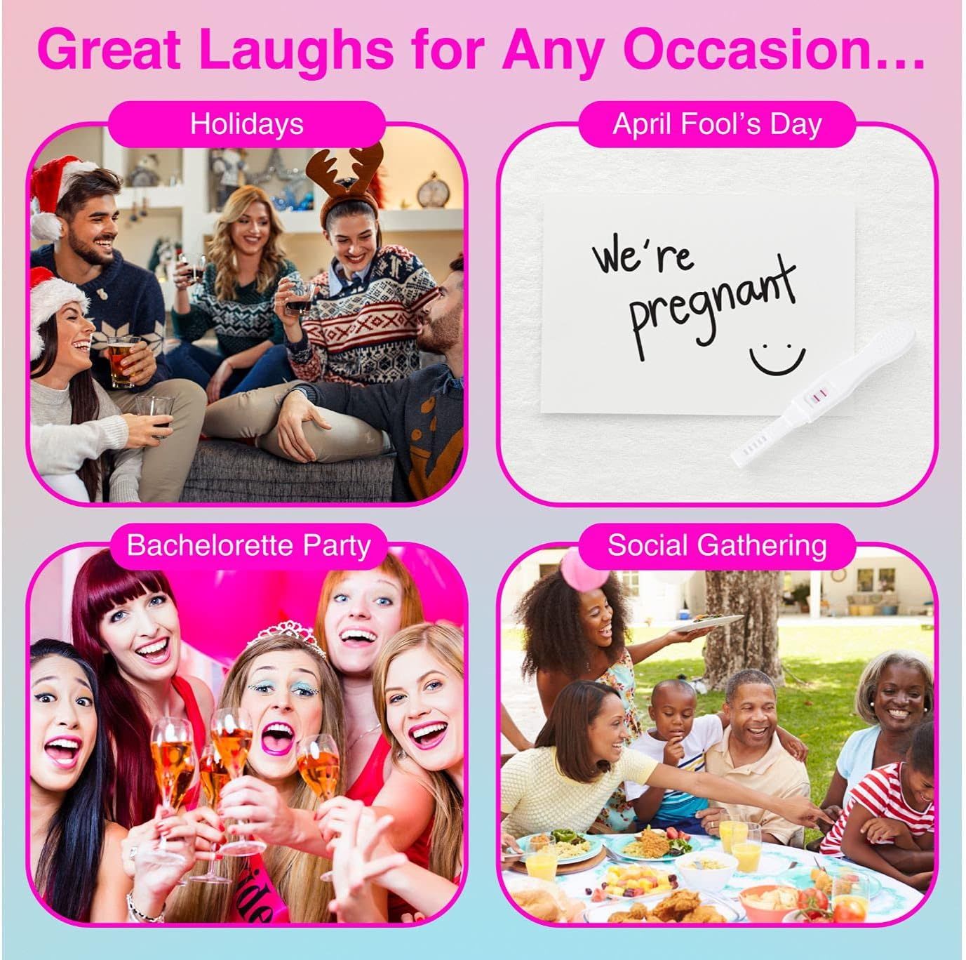 Fake Pregnancy Test Positive Prank, Practical Joke, Gag, 2 Pack