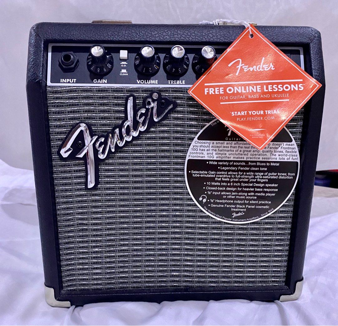 Fender Frontman 10G Amplifier (Category: Soundbars, Speakers & Amplifiers) located in Naga. Submitted by lililaz (Listing ID 1237620721, Image 1). Description: .