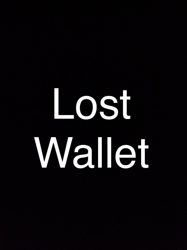 Finding the lost wallet., Announcements on Carousell