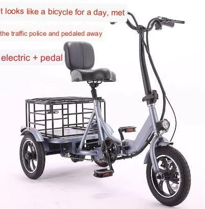 Power assisted top tricycle