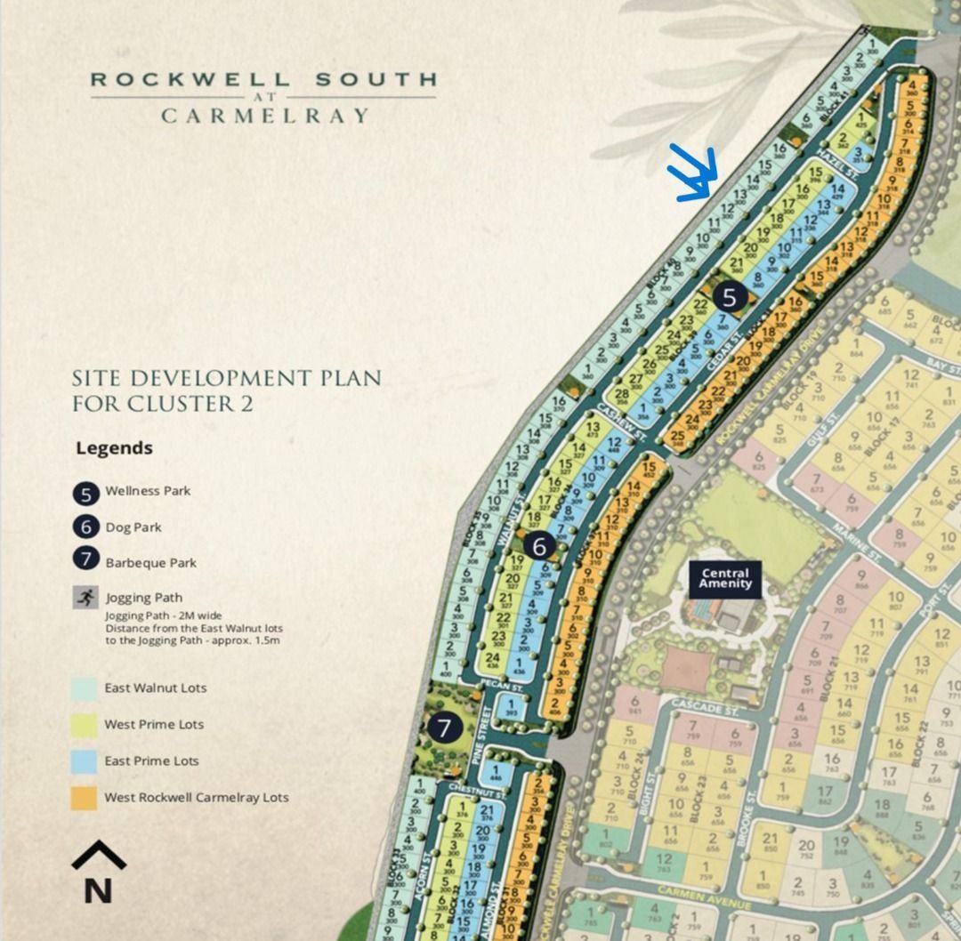 FOR SALE Adjacent Lots Rockwell South at Carmelray Calamba Laguna on