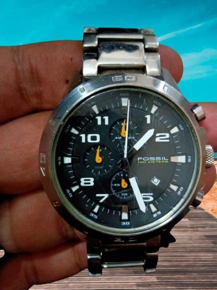 Jam fossil chronograph online