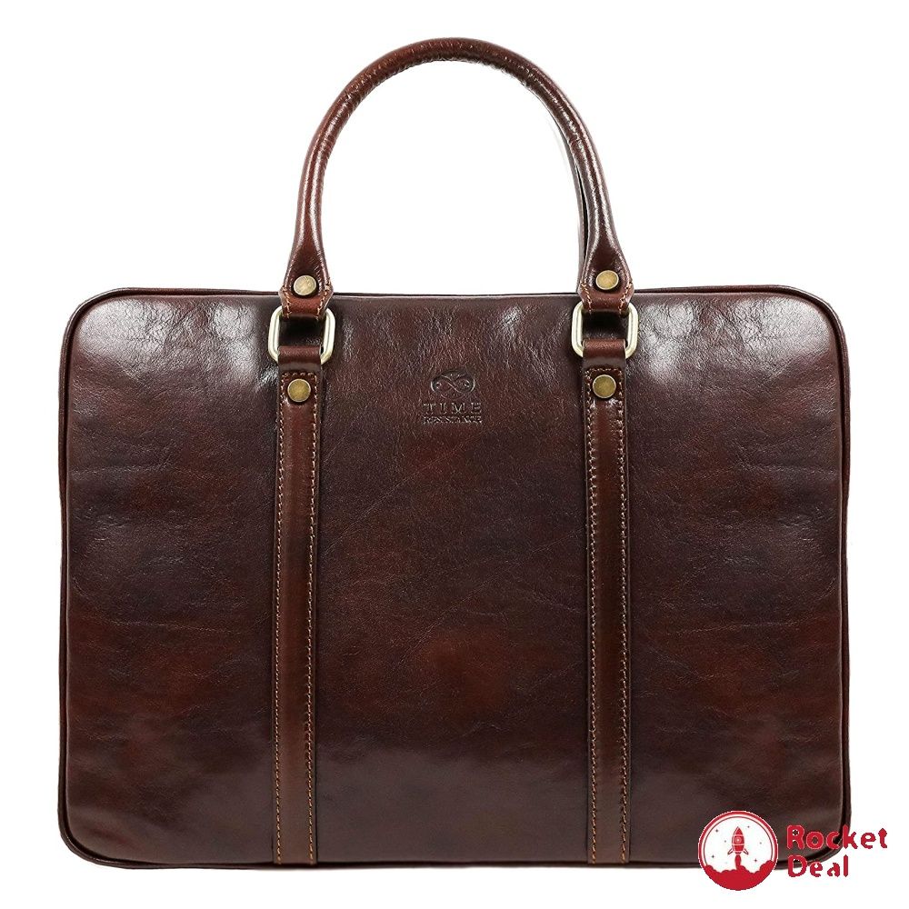 Full grain clearance briefcase