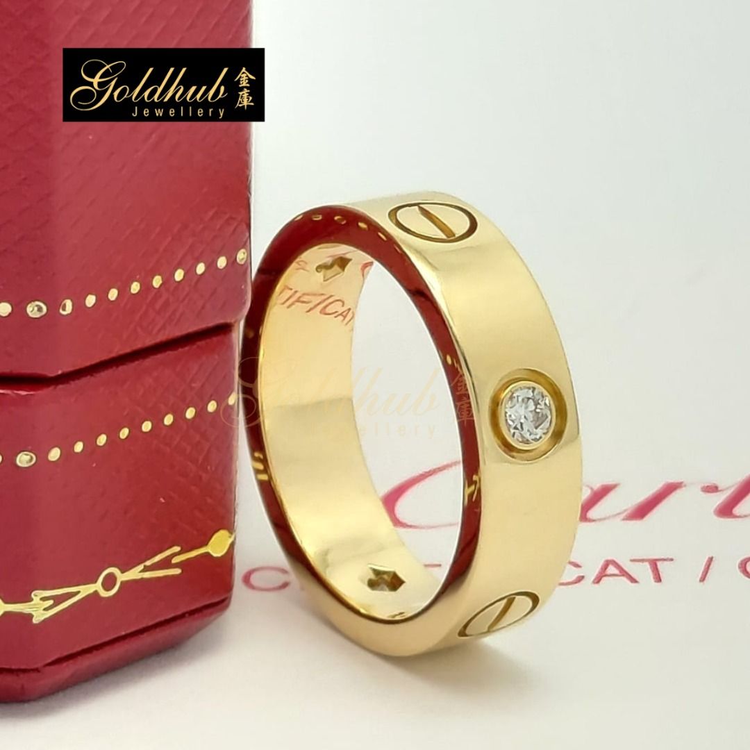 Preloved cartier love ring sales