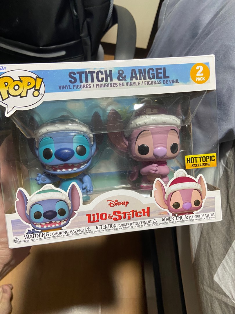 FUNKO POP! Disney Lilo & Stitch Hot Topic Exclusive Stitch & Angel 2-Pack
