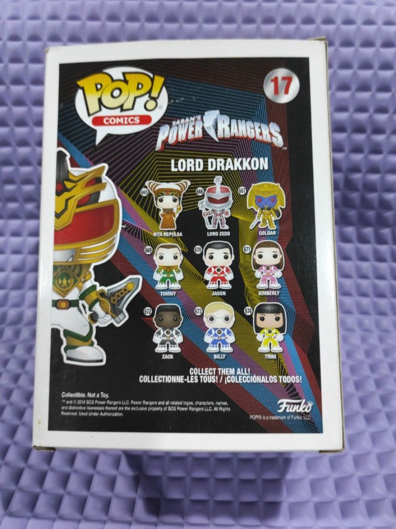 Funko Pop Lord Drakkon Hobbies Toys Toys Games on Carousell