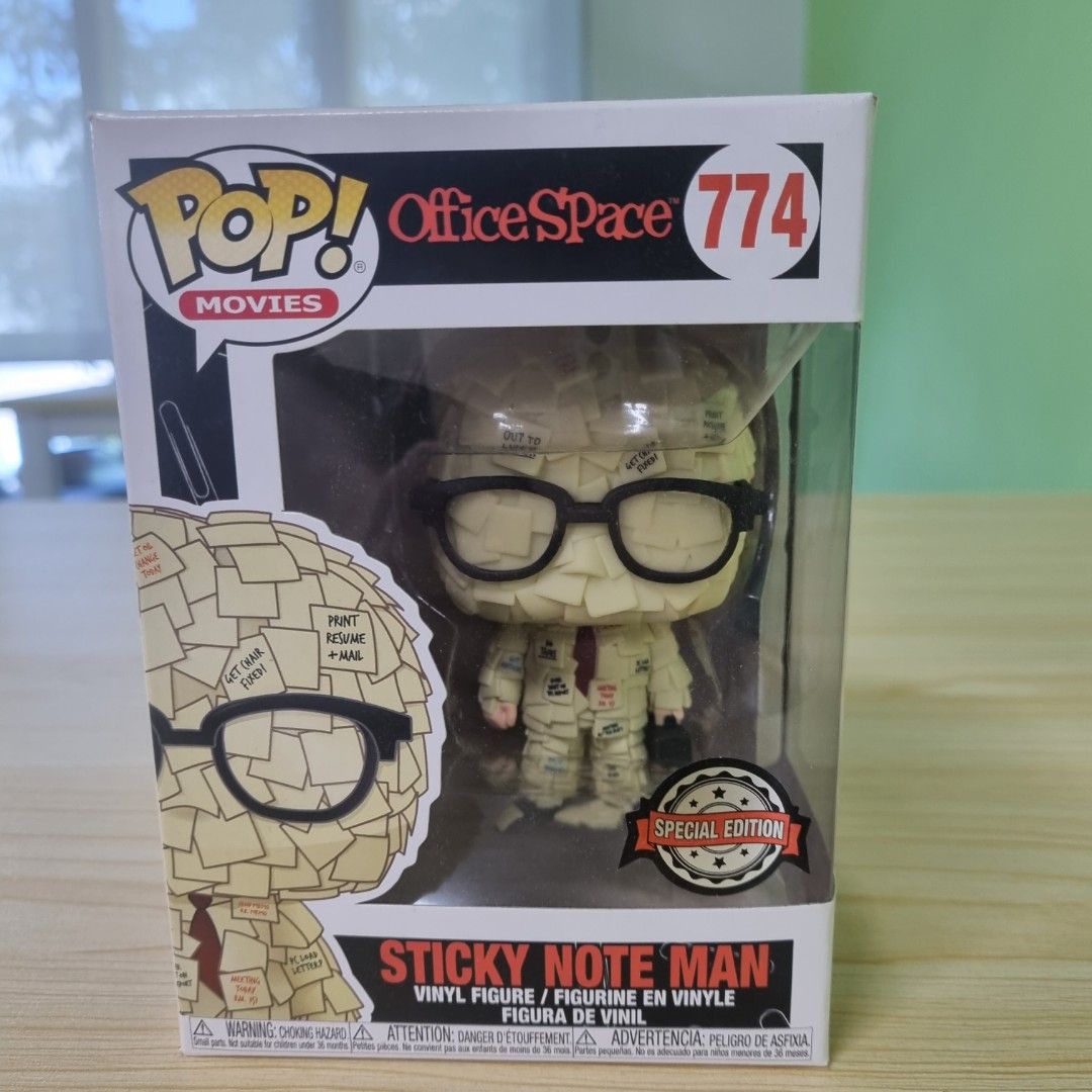 Funko pop cheap sticky note man