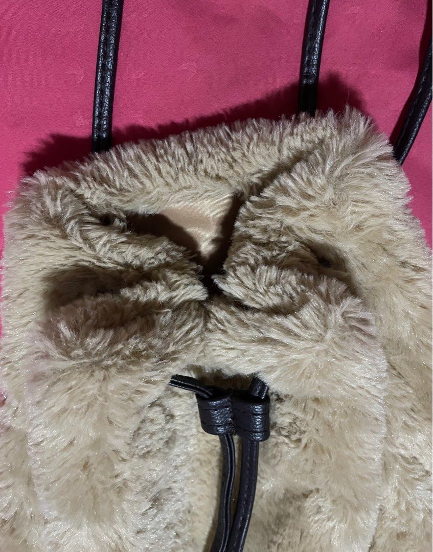 fur bag